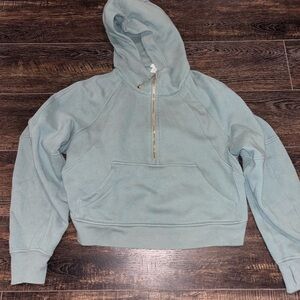 Lululemon Medium Forest Oversized Cropped Scuba M/L